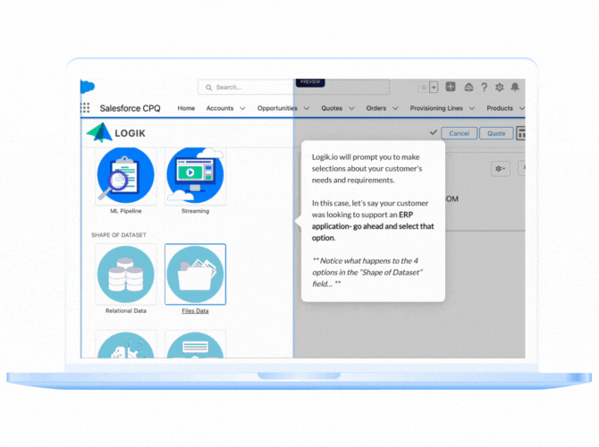 Logik.io High Tech Guided Demo